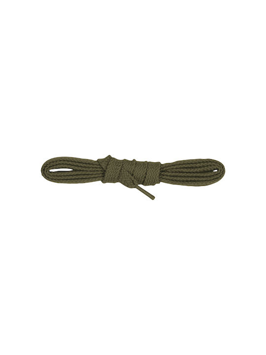 Bergal Laces Flat 120cm Malt Κορδονια Πλακε 120 Εκατοστα Δεν Λυνονται Χρωμα Ανοιχτο Πρασινο