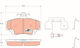 Trw Gdb1634 Brake Pad Set Disc Brake
