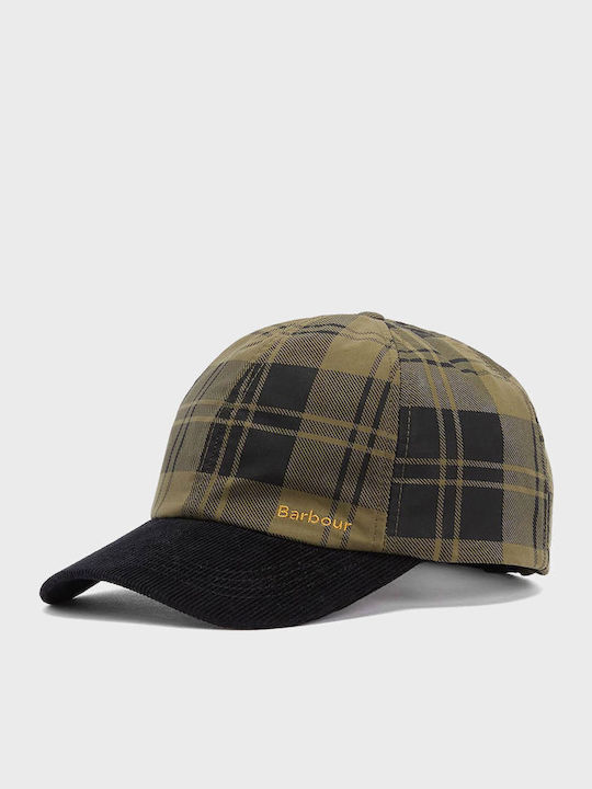 Barbour Elaine Tartan Cap Olive Καπέλα Female Olive Lha0602-ol51 Barbour Elaine Tartan Cap Olive Καπέλα Female Olive Lha0602-ol51