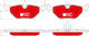 Trw Brake Pad Set Disc Brake Gdb1344dte