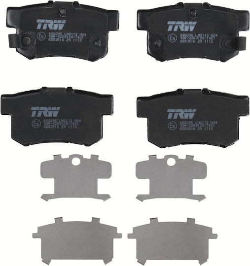 Trw Bremsbelag Set Scheibenbremse Gdb3516