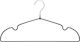 5Five Wardrobe Hanger for Pants Metallic Black 209361 20pcs