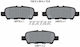 Textar 2577801 Brake Pad Set Disc Brake