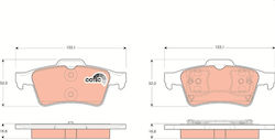 Trw Brake Pad Set Disc Brake Gdb1469