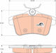 Trw Brake Pad Set Disc Brake Gdb1828
