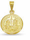 Kontopoulos Pandantiv Talisman pentru copii Constantinato din Aur 14K MK1103