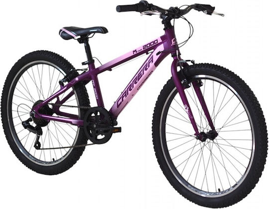 Carrera 24" Bicicletă pentru copii Biciclete de munte (2025) Violet