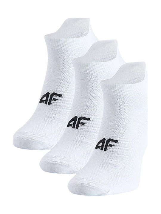 4F Functional Sportsocken Weiß 3 Paare