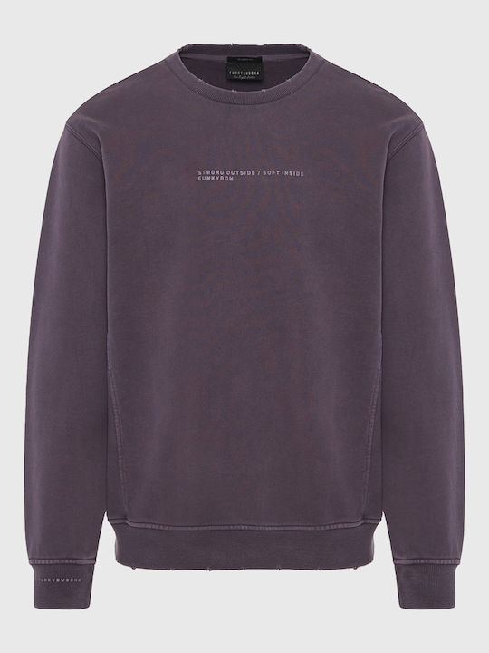 Funky Buddha Sweatshirt Lila