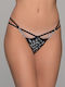 Дамско Бразилско 2Pack Black-silver