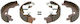 Bosch Bremsbacken-Satz 0 986 487 576