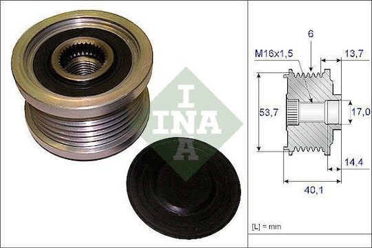 Freewheel System Generator Ina 535 0202 10