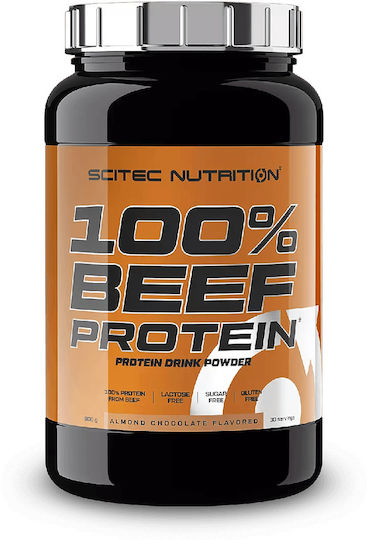 Scitec Nutrition 100% Beef Protein Протеин с Вкус Caramel Banana 900гр
