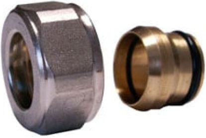 Gw M22x1.5x15mm White Pipe Connector 602500003
