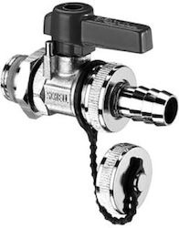 Schell Ball Drainage-Filling Valve Lever 1/2" Chrome 139940399