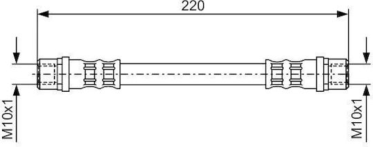 Bosch Brake Hose 1 987 476 203