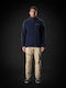 Ανδρική Ζακέτα Fleece Navy Μπλε