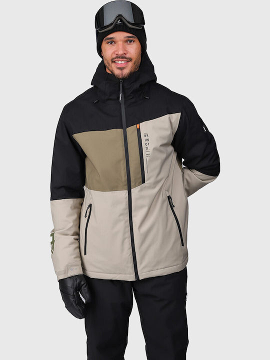 Brunotti Flynners 2521200045-4008 Jachetă Pentru Bărbați De Ski Și Snowboard Multicoloră