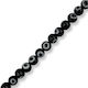 Glasauge 8mm Schwarze 48Stück Perlen & Pailletten