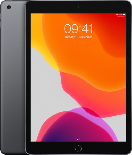 Apple iPad 2020 10.2" Refurbished Tablet με Wi-Fi (3GB/32GB) Grade A Γκρι