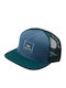 Rvca 'va All Way' Trucker Jockey Men's Avyha00464-tea Tea Teal