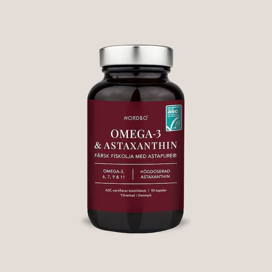 Nordbo Omega-3 & Astaxanthin 90 caps