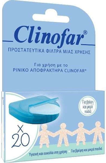 Clinofar Nasal Aspirator for Infants and Children 20pcs