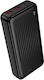 Borofone BJ80A Power Bank 20000mAh 22.5W με 2 Θ...