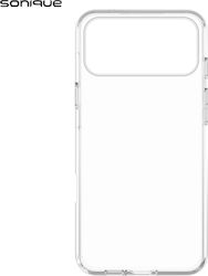 Husă Silicon Sonique Crystal Clear Apple Big Hole Iphone 17 Pro Max Transparentă