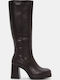 Damenstiefel Braun