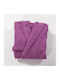 Nef-Nef Homeware Παιδικό Μπουρνούζι Color Kids Mauve με Κουκούλα