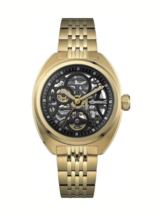 Ingersoll Men's Watch Automatic with Gold Metal...