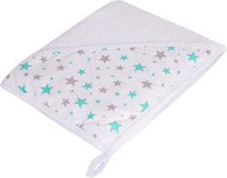 Danpol Prosop de Corp pentru Bebeluși White With Colorful Stars