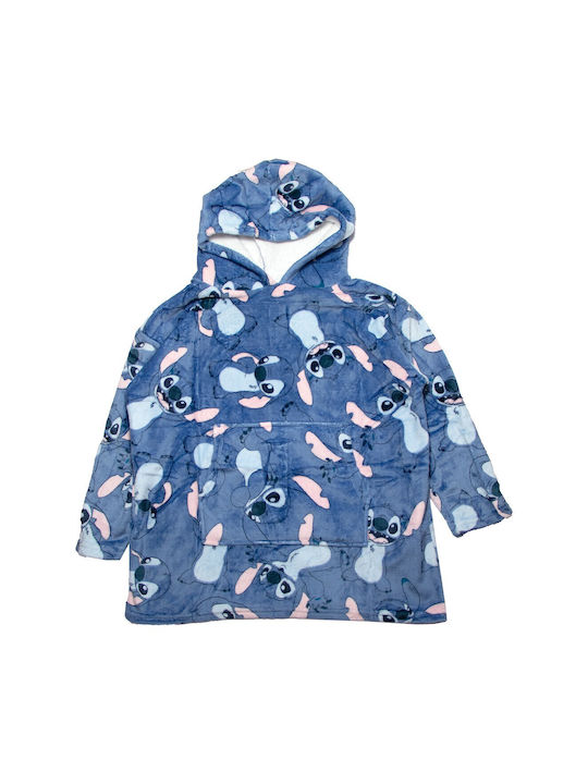 Disney Κουβέρτα Fleece Lilo & Stitch Μπλε 75x60εκ.