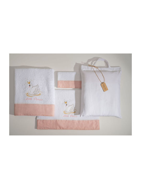 Raison D' Etre Set Babyhandtücher 3tlg Swan