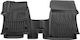 Hyundai Elantra 4/5d 2006>2011 Car Mats Rubber Raised Sides Fasteners Set 5 Pieces