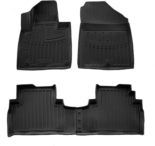Kia Sorento III 5d 2014>2020 Килими За Кола Маркуч Car Mats Копчета 4 Бр