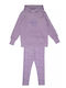 Kids' Set with Leggings Winter 2pcs Lilac Grey