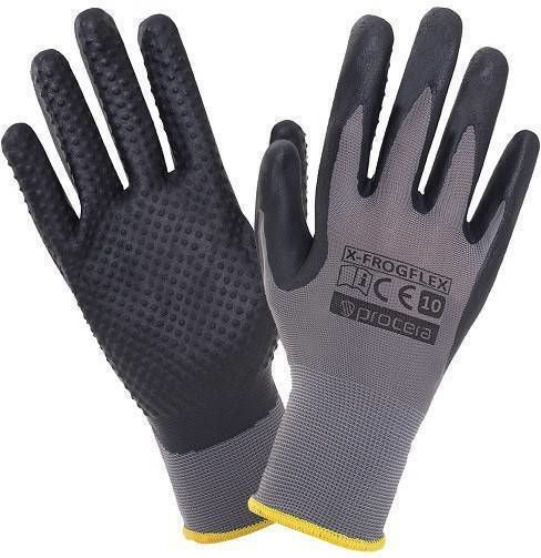 Procera Arbeitshandschuhe Schweißen Gray Polyester, Nitril/Leder 1Stück