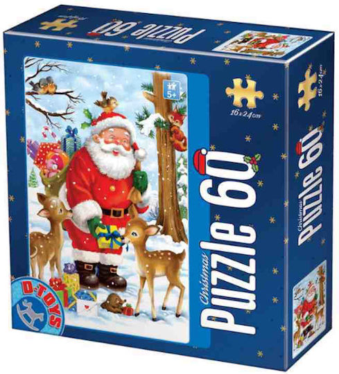 Παιδικό Puzzle Christmas 60pcs D-Toys