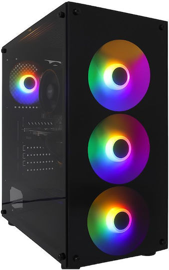 Vengeance Square-V2 Desktop PC (Ryzen 5-5600G/8GB DDR4/240GB SSD/No OS)