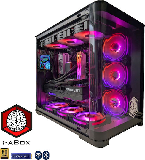 i-aBox Ultimate Beast V5 NG+ Гейминг Настолен компютър (Ultra 7-265KF/64GB DDR5/1.0TB SSD + 2.0TB SSD/GeForce RTX 5070 Ti/W11 Home)
