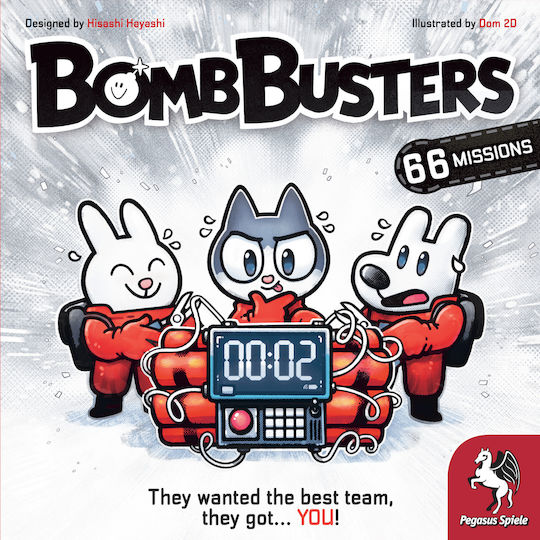 Επιτραπέζιο Παιχνίδι Bomb Busters για 2-5 Παίκτες 10+ Ετών (EN) Pegasus Spiele