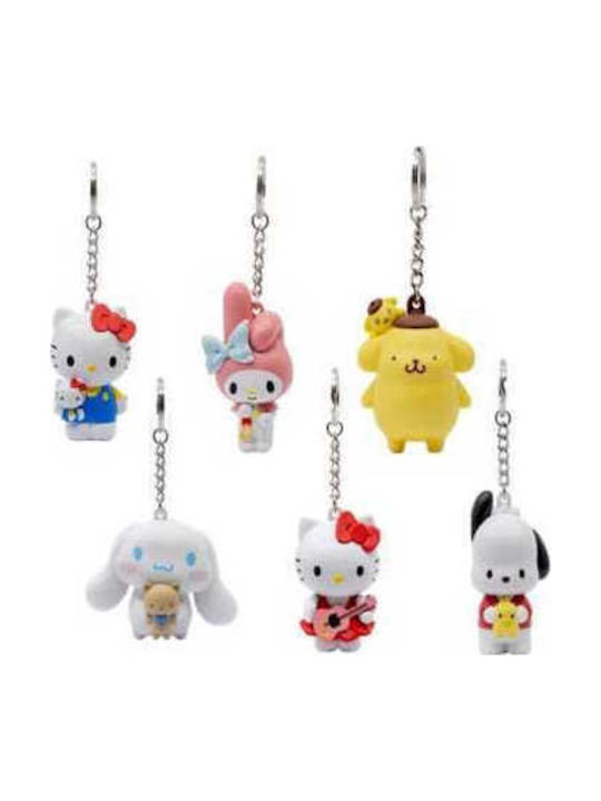 Sanrio Pocket Hero Keychain Hello Kitty Friends Display 12
