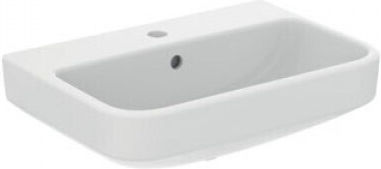 Ideal Standard I.life Space Επιτοίχιος Κρεμαστός / Επικαθήμενος Νιπτήρας Πορσελάνης 55x38x15cm Λευκό