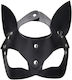 STD BDSM Maske in Schwarz Farbe