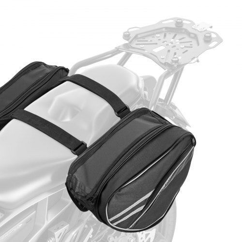 Vevor Motorcycle Saddle Side Bag 30lt in Black Colour