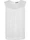 Women's Blouse Sleeveless White.