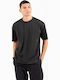 T-shirt Μαύρη
