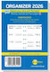 Innostat Weekly Diary Refill 2026 14.5x21cm